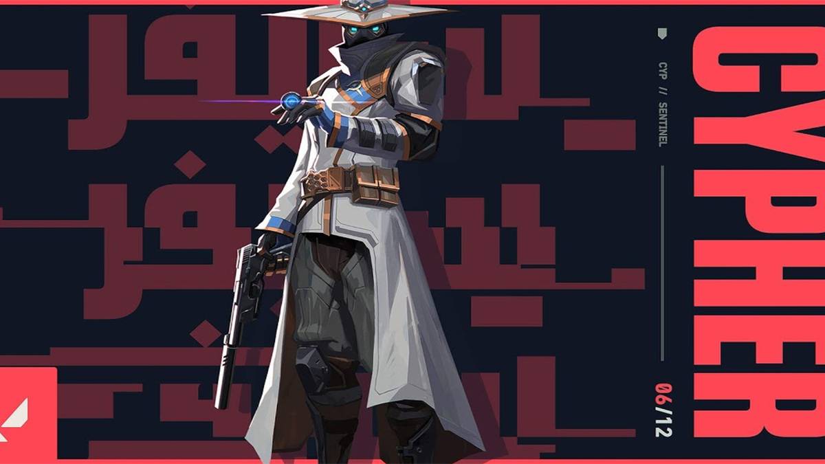 Cypher key art Valorant