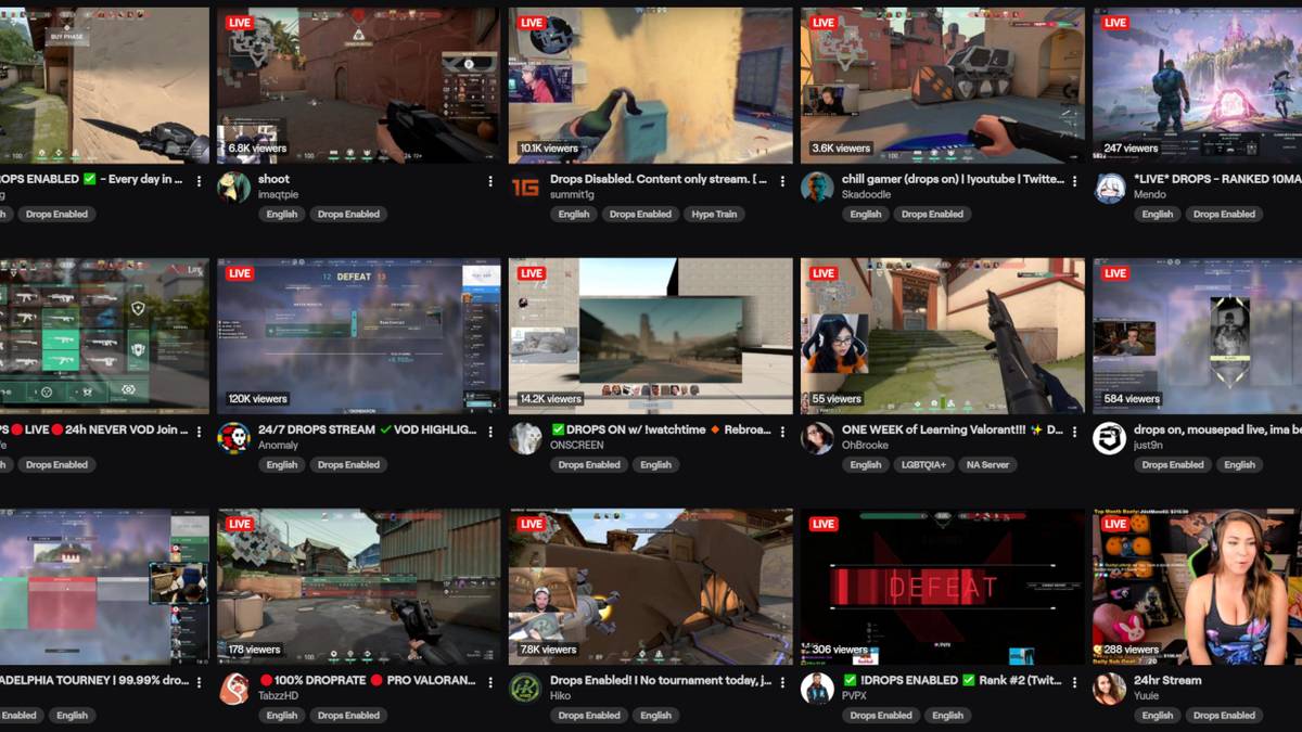 twitch 24/7 valorant streamers