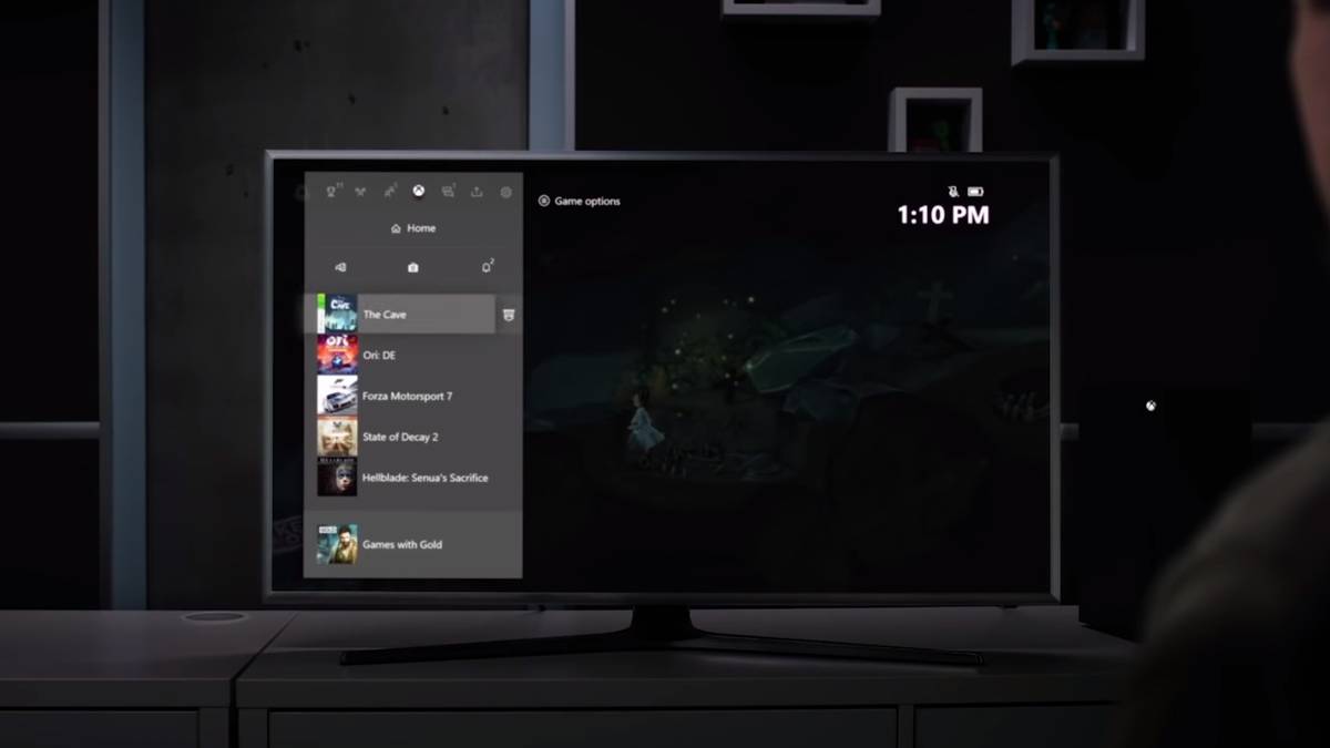 xbox series x ui
