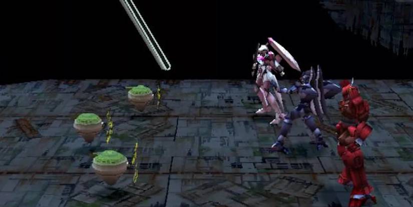 Xenogears mech battle
