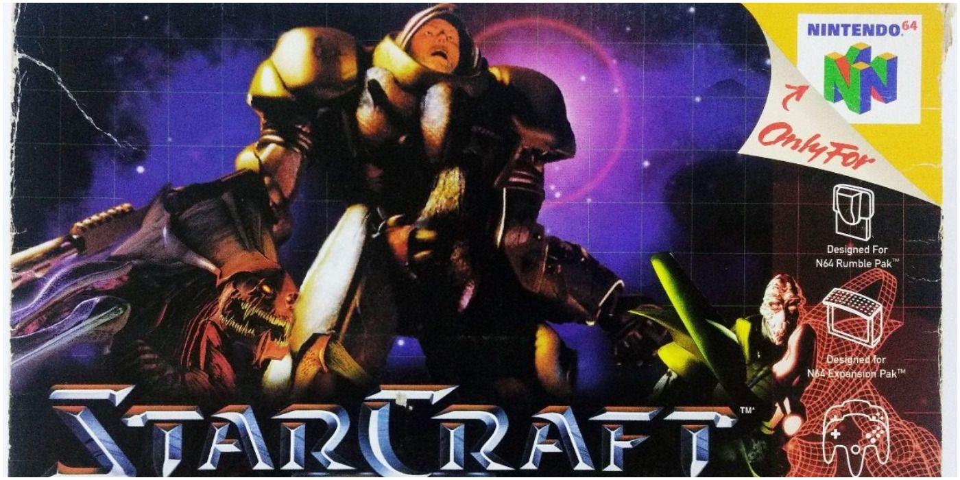 Box Art StarCraft 64