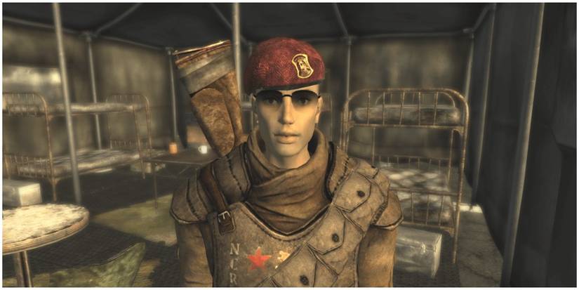 Corporal Betsy at Camp McCarran