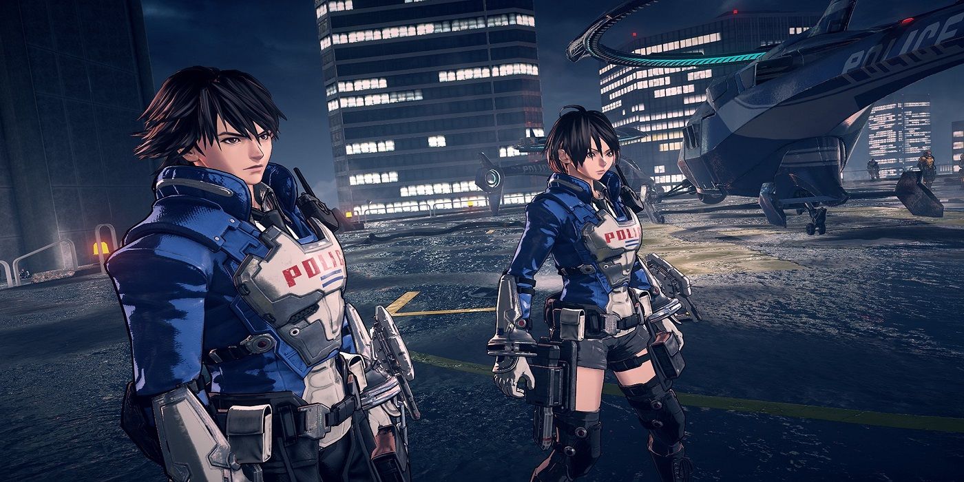 The Twin characters from Astral Chain