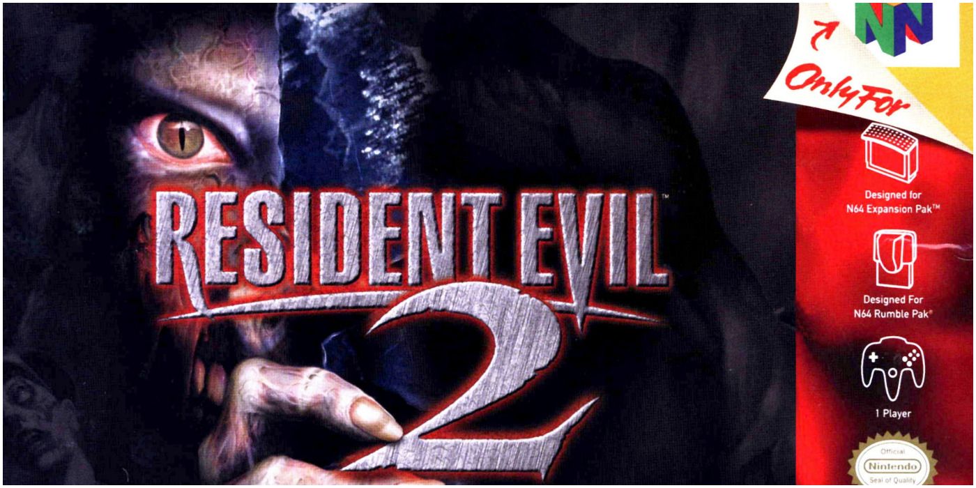 Resident Evil 2 N64 cover