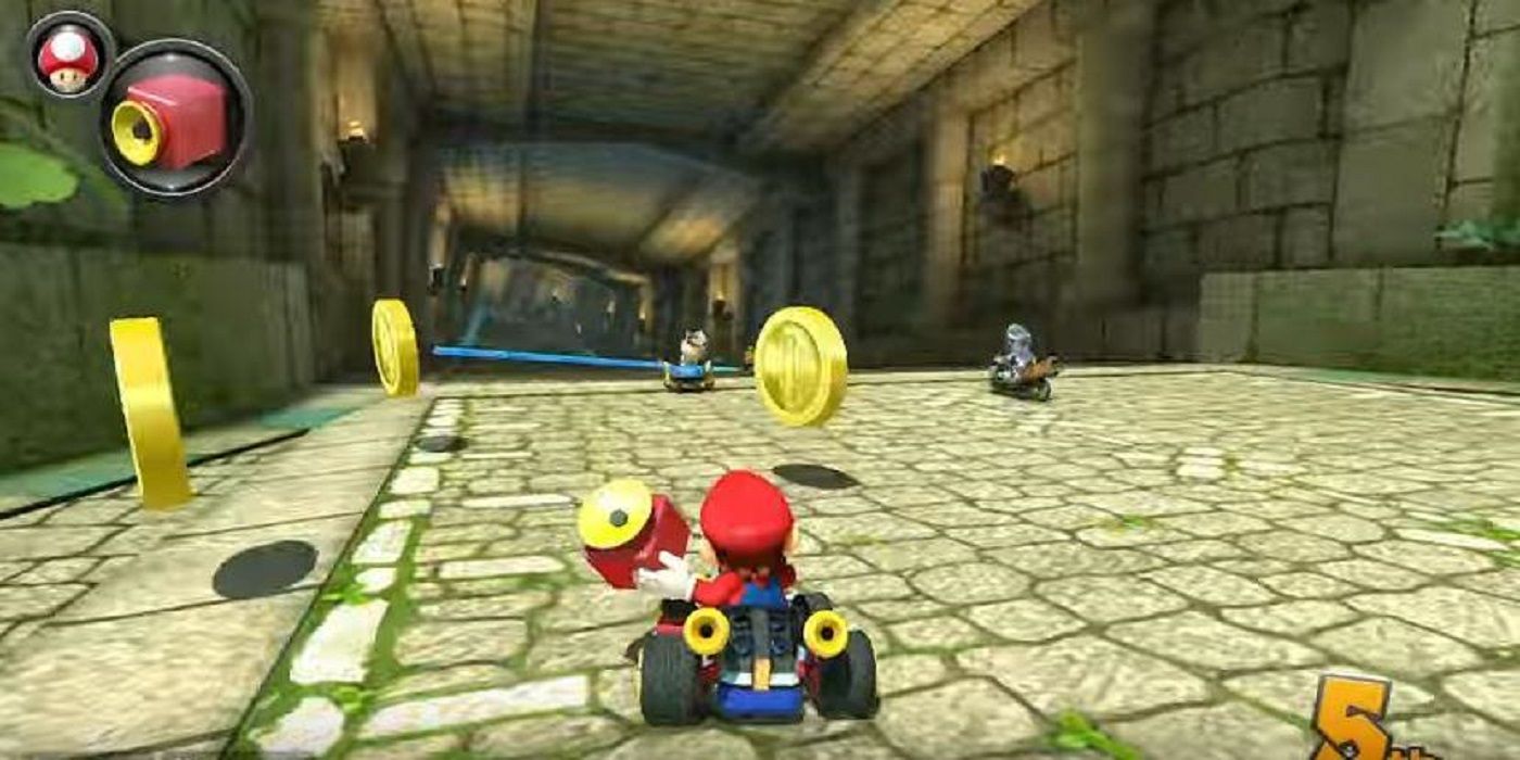 Монеты в Mario Kart