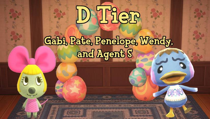 Animal Crossing Peppy D Tier