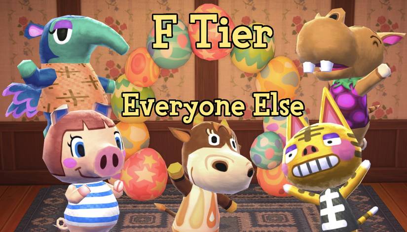 Animal Crossing F Tier Peppy