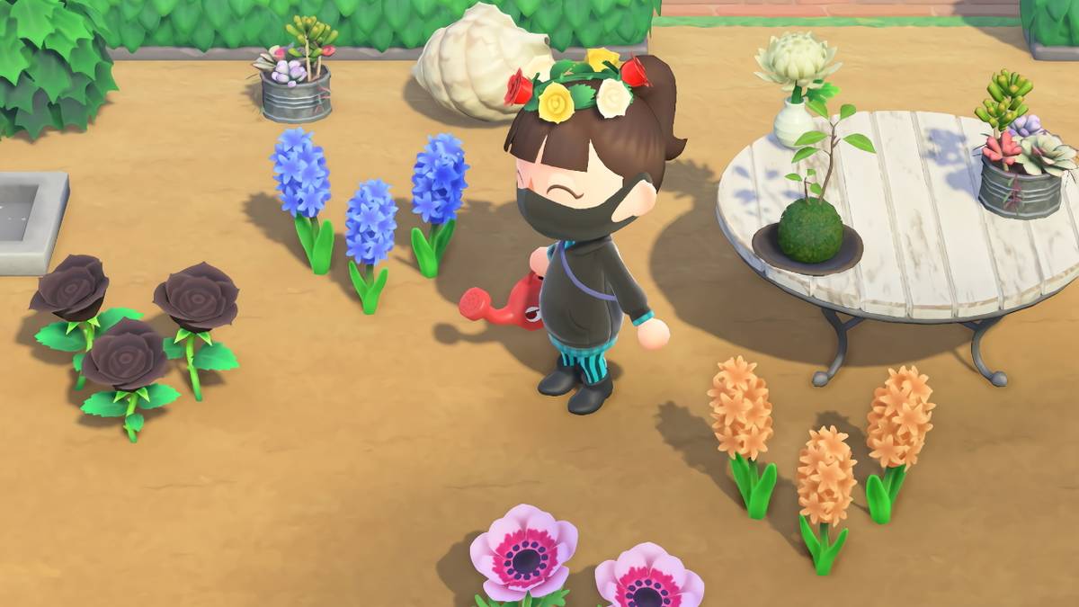 ACNH Hybrid Flower Garden