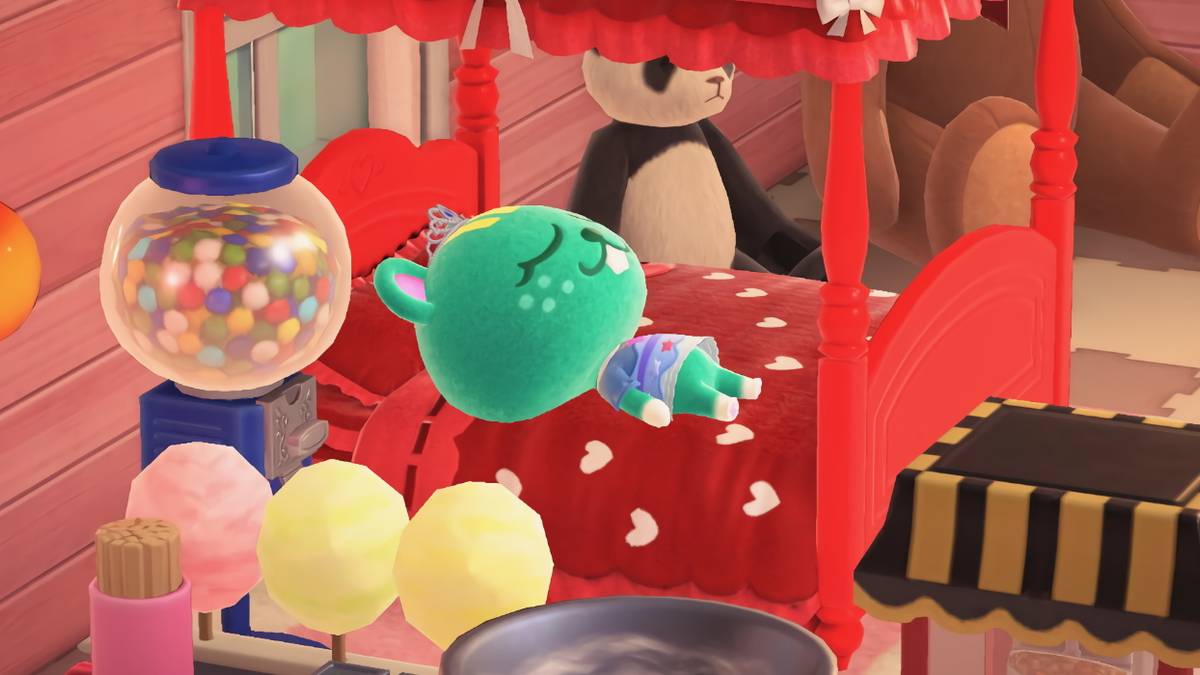 Animal Crossing Nibbles Bed