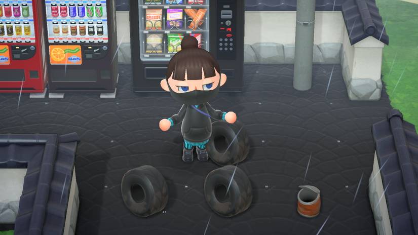 Animal Crossing Rainy Trash