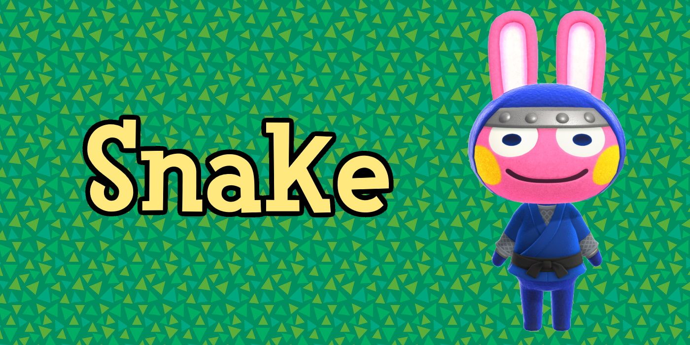 Animal Crossing Snake
