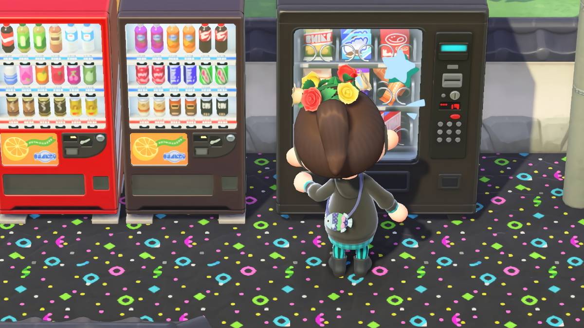 ACNH Vending Machine Arcade Carpet