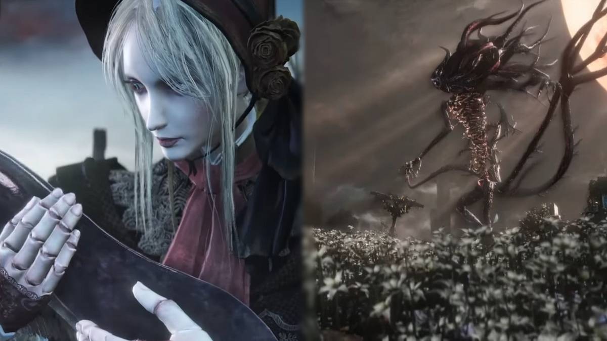 bloodborne endings doll moon presence great ones