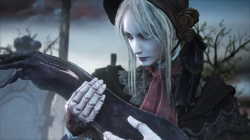 bloodborne secret ending great one baby doll
