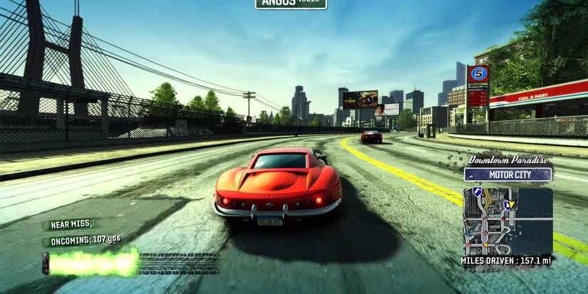 Burnout Paradise - driving gameplay