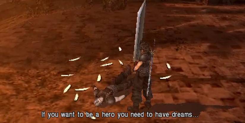 Buster Sword in Crisis Core