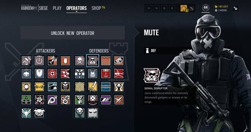 CSGO Siege 1b - Operators