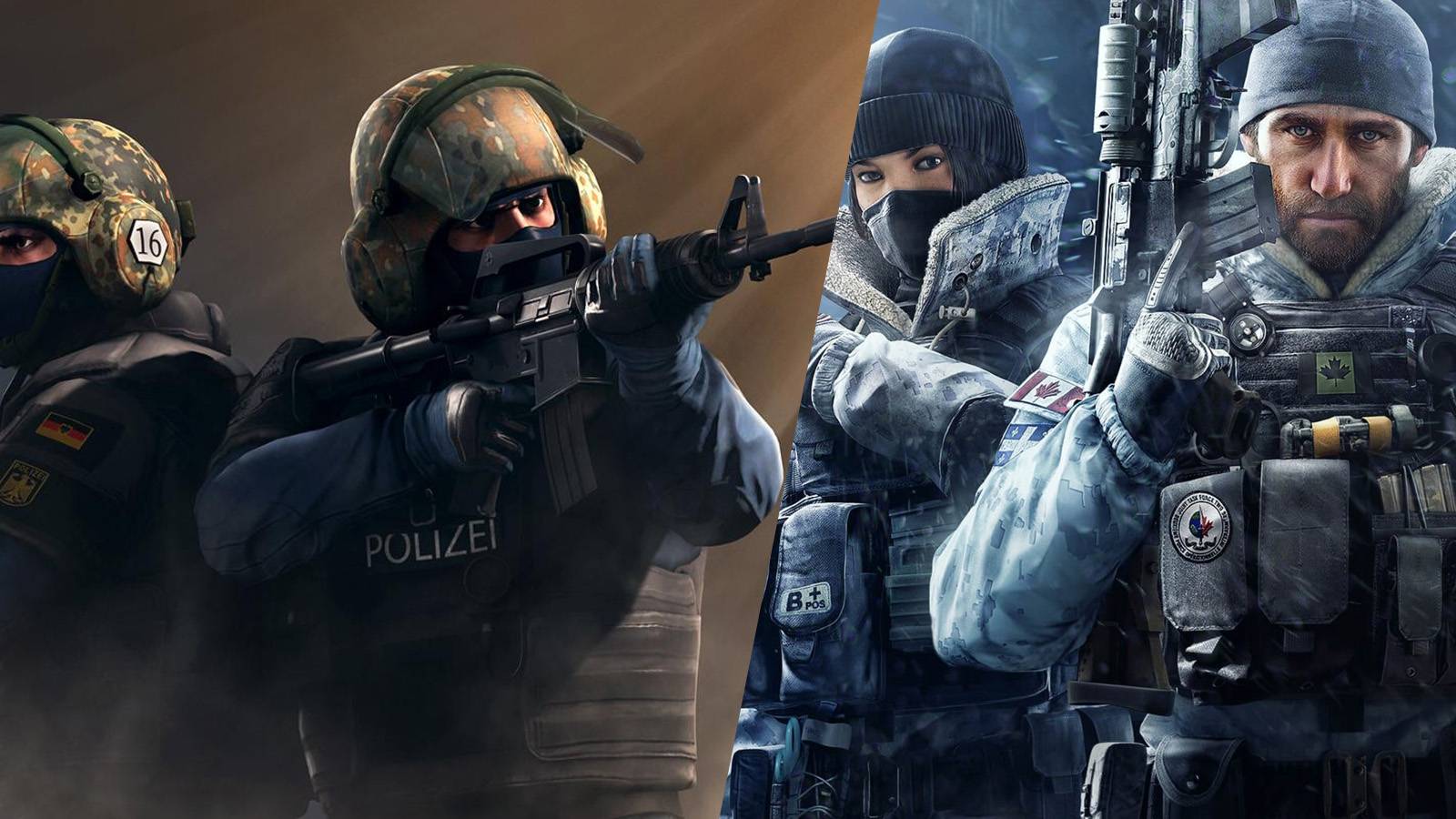 CSGO vs Rainbow Six