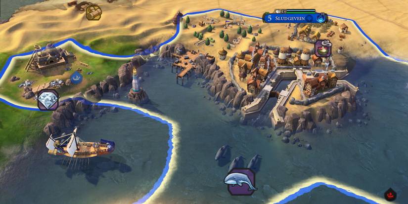 Civ 6 Port Harbor City