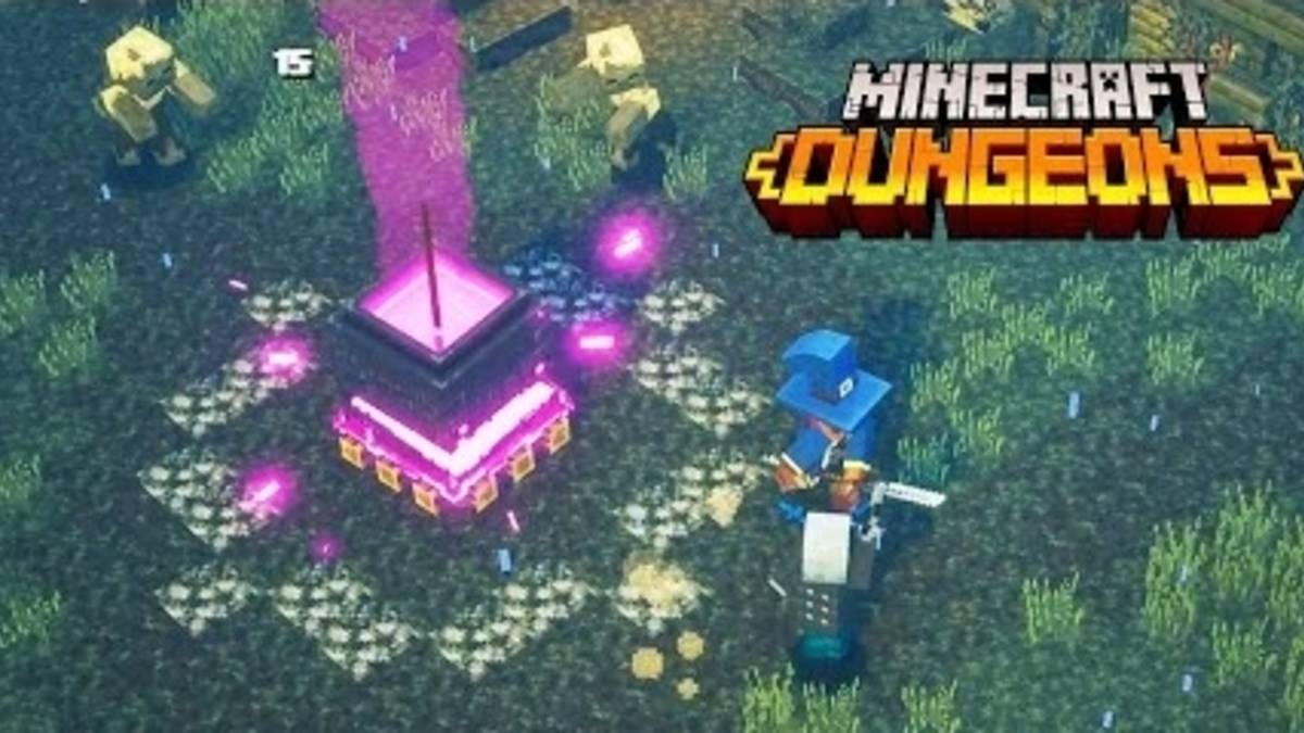 Minecraft Dungeons Soggy Swamp Boss Corrupted Cauldron