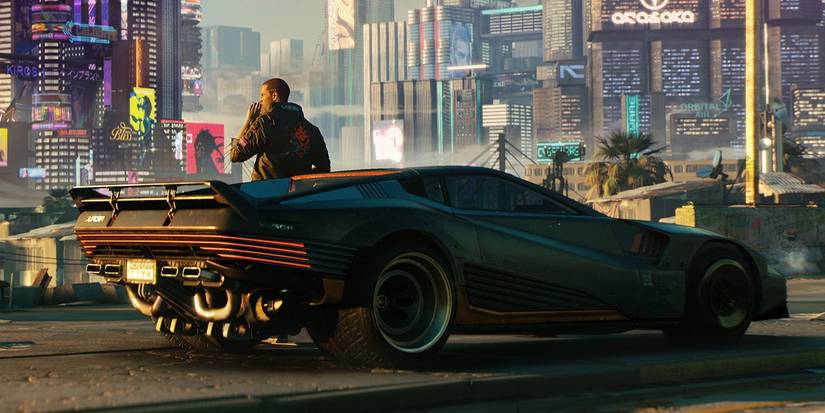 Cyberpunk 2077 Car V Night City