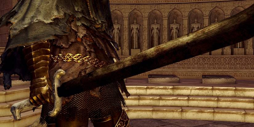 The Lightning Falchion from Dark Souls