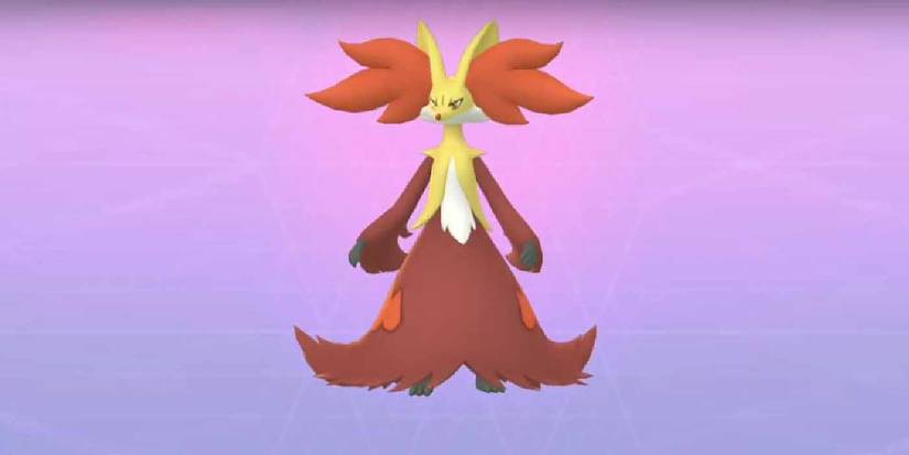 The fire fox Pokemon Delphox in Pokemon GO
