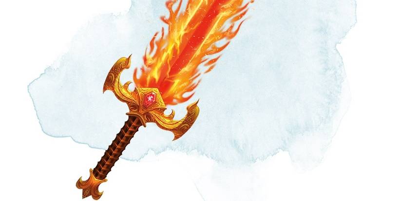 Dungeons And Dragons Flametongue Longsword