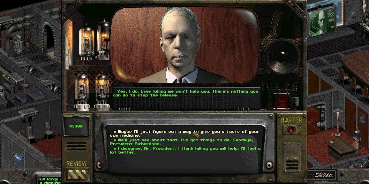 Fallout 2 President Richardson