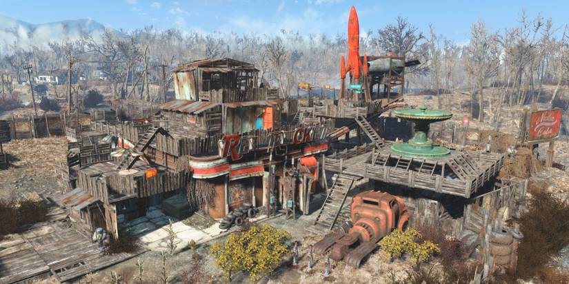 Fallout 4 Red Rocket Settlement