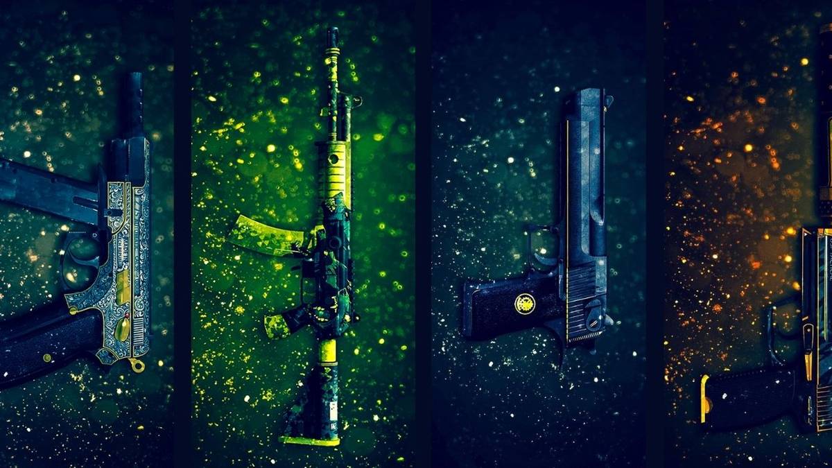 Counter Strike: Global Offensive Weapon Wallpaper Collage