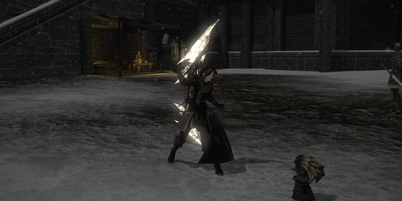 Final Fantasy 14 Throw Emote