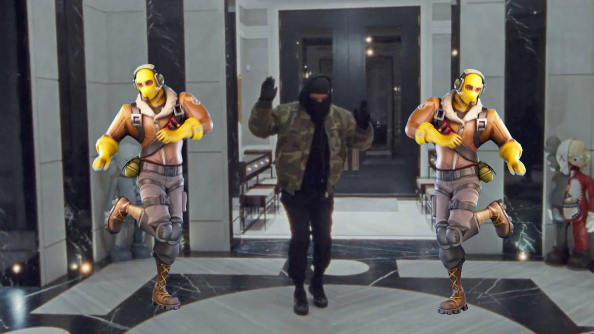 Fortnite Drake emote toosie slide