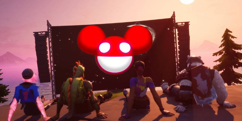 fortnite party royale epic games promo art deadmau5