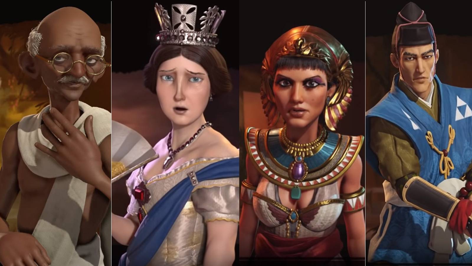 Civilization 6 Leaders