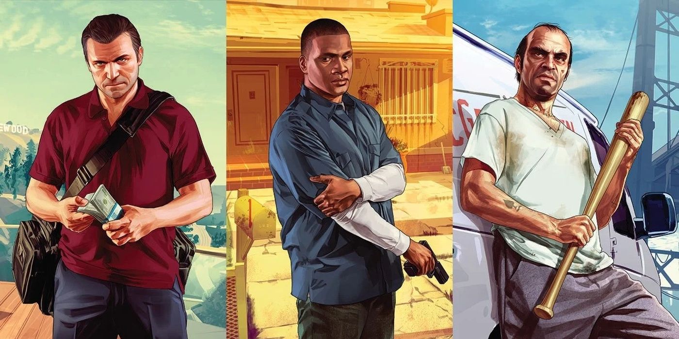 Grand Theft Auto 5 Main Characters