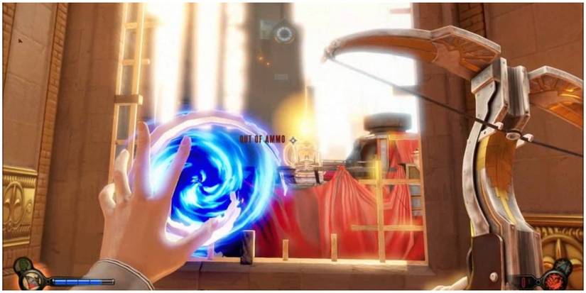 A player blocking bullets with Ironsides