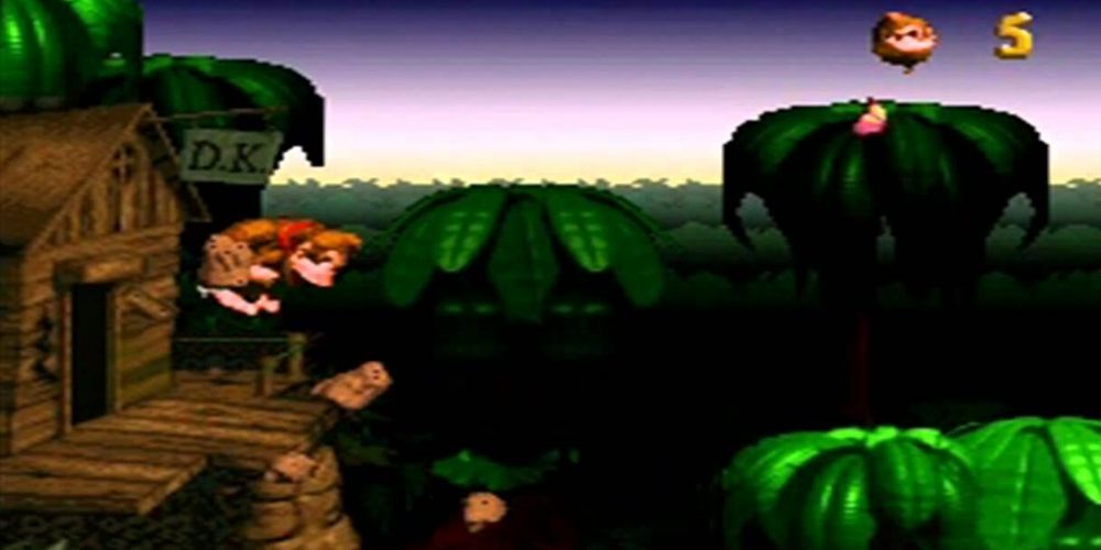 Jungle Hijinx from Donkey Kong Country for Super Nintendo