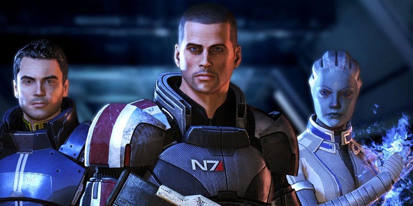 Mass Effect Shepard Kaiden Liara Character