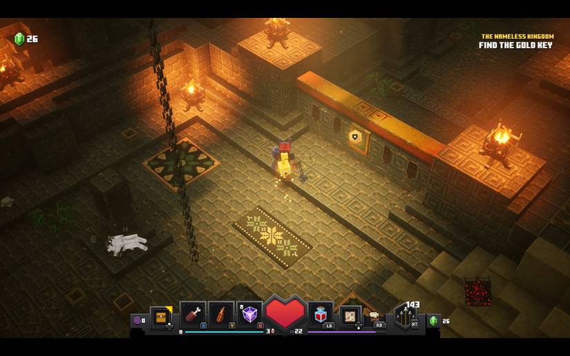 Key Golem Minecraft Dungeons