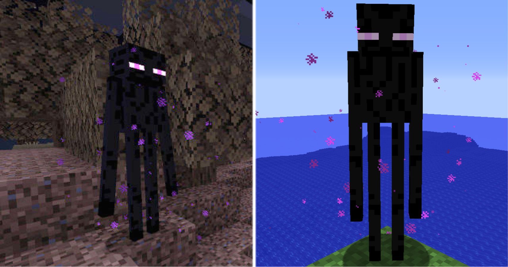 images of enderman from minecraft