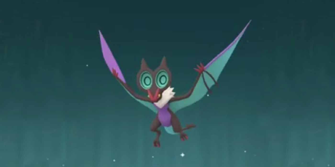 Dragon Flying type Pokemon Noivern in Pokemon GO