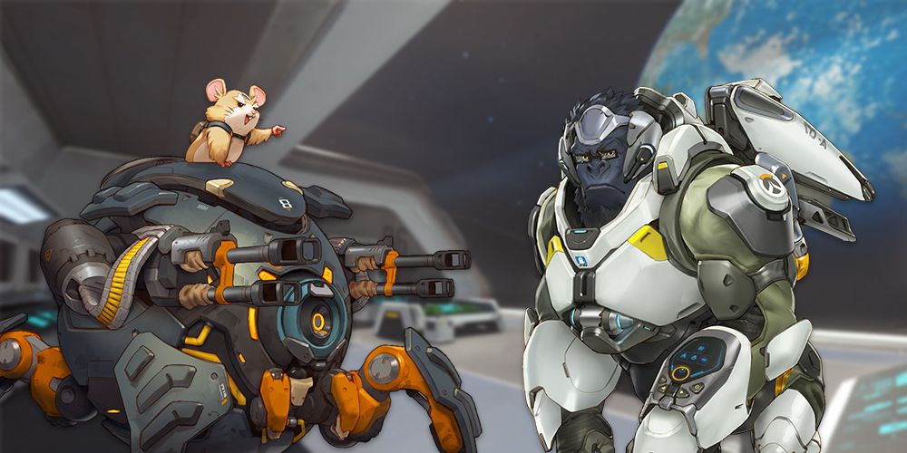 Overwatch-Wrecking-Ball-and-Winston-Horizon-Lunar-Colony