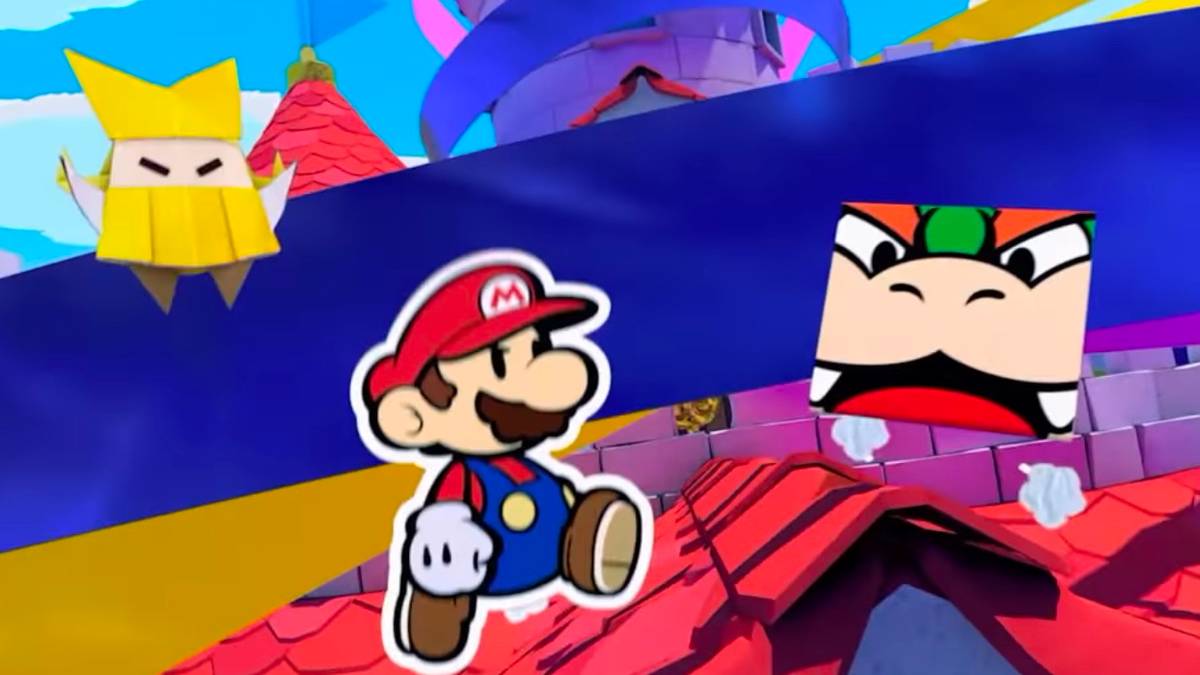 Paper Mario, Bowser, origami