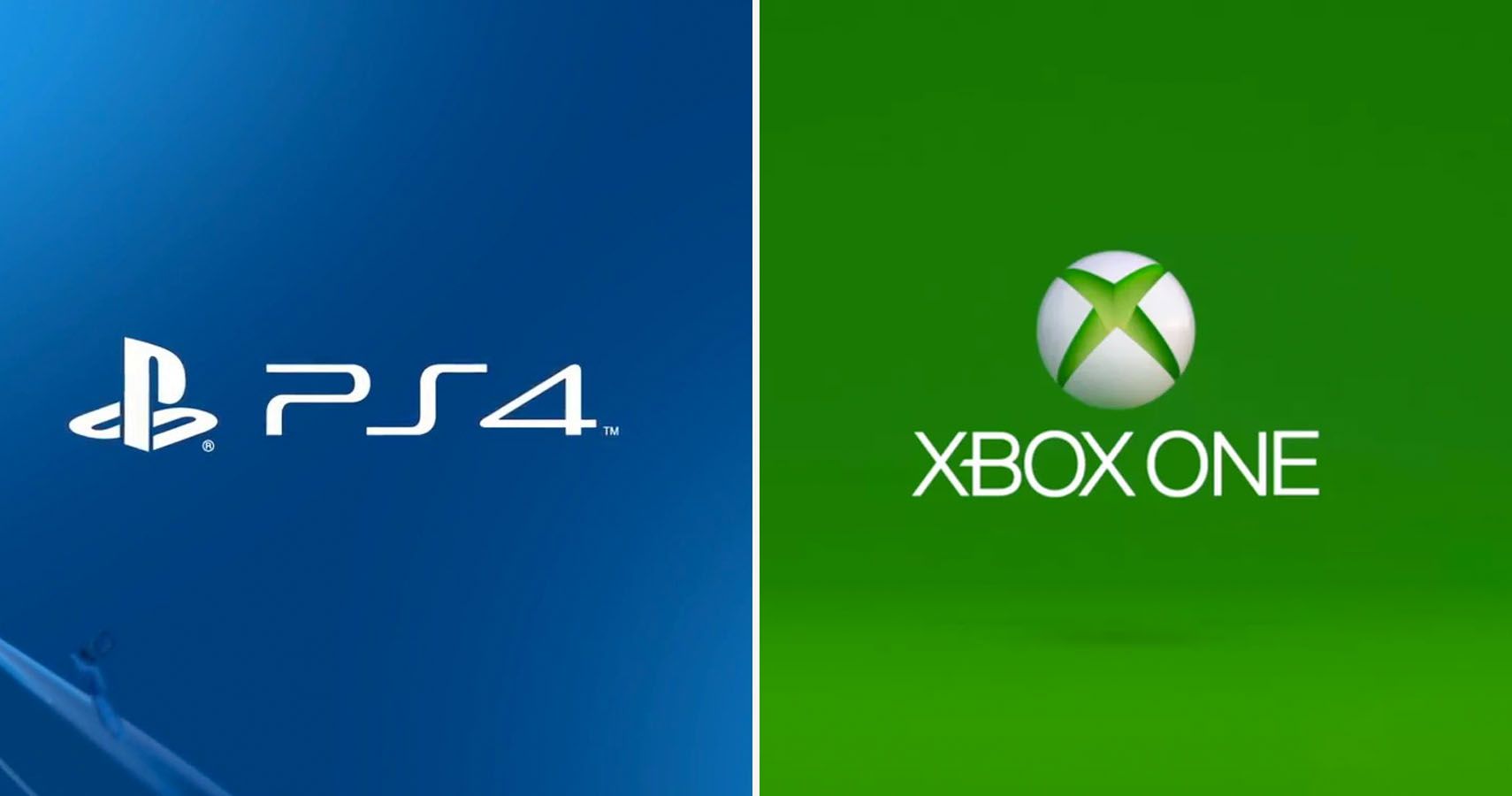 PlayStation 4 Xbox One Logos