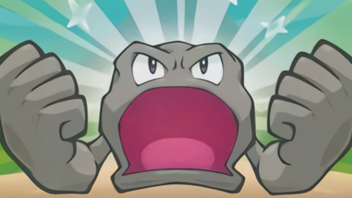 Pokemon Geodude Official Art
