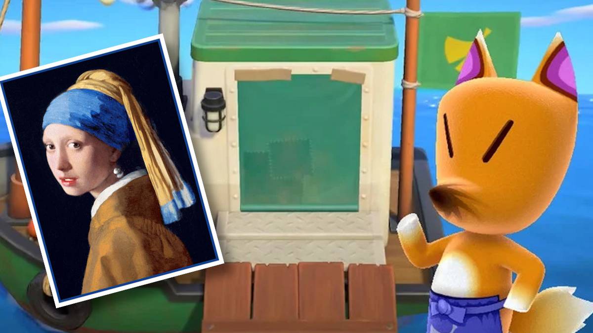 Players have been finding Haunted Paintings in Animal Crossing