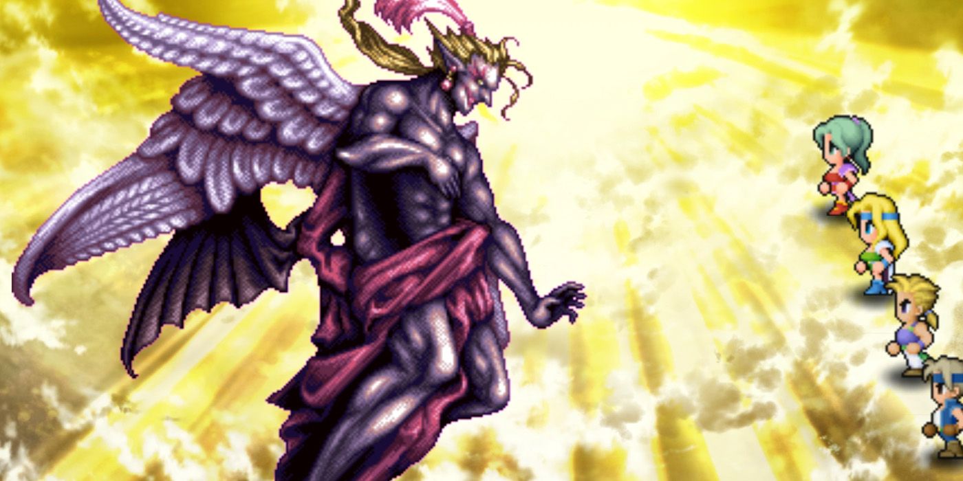 El ascenso de Kefka a la divinidad.