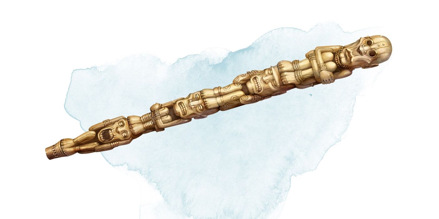 Staff of Healing - Dungeons and Dragons Best Weapons for Clerics