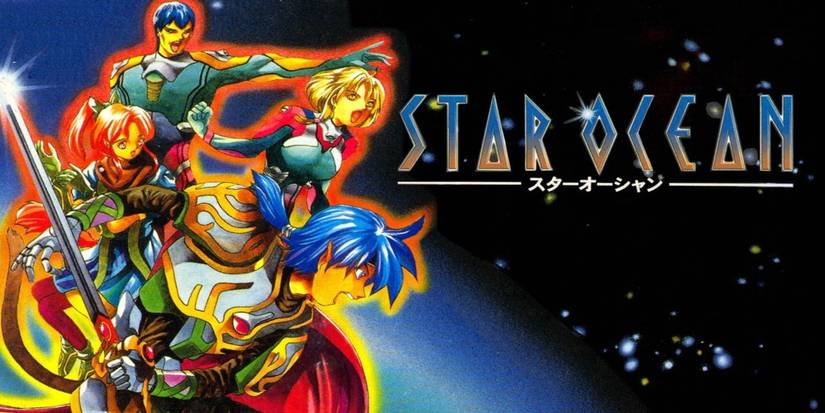 Star Ocean logo art